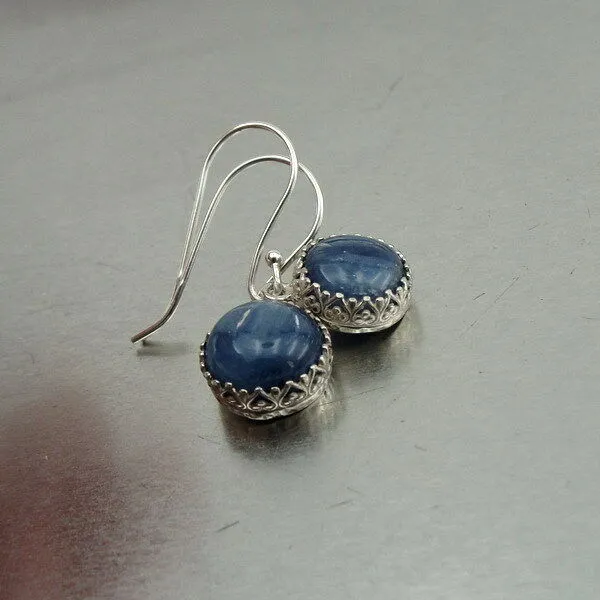 Hadar Designers Kayanhite Earrings Drop Dangle Sterling Silver Filigree  (I e594s