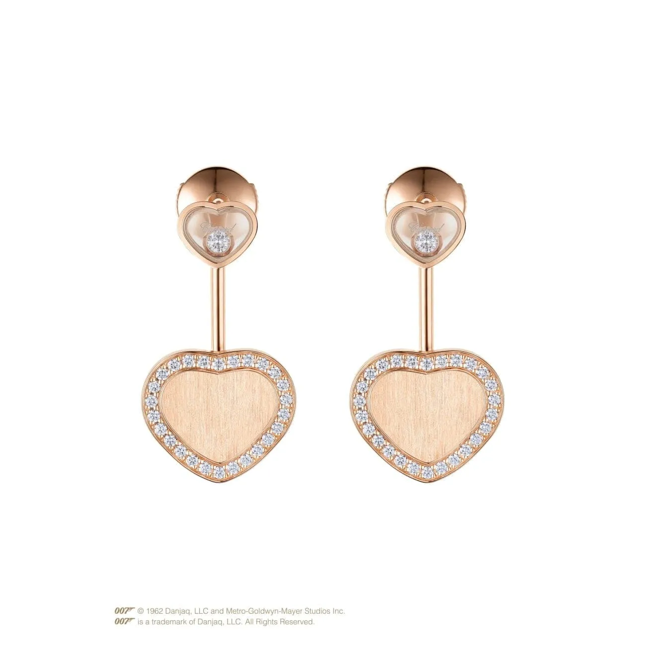 HAPPY HEARTS GOLDEN HEARTS EARRINGS