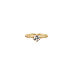 Honeycomb Diamond Ring