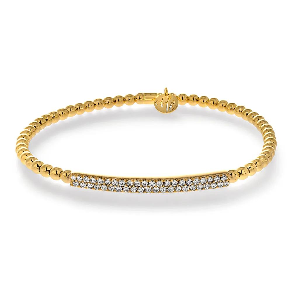Hulchi Belluni STRETCH Bracelet with Diamonds