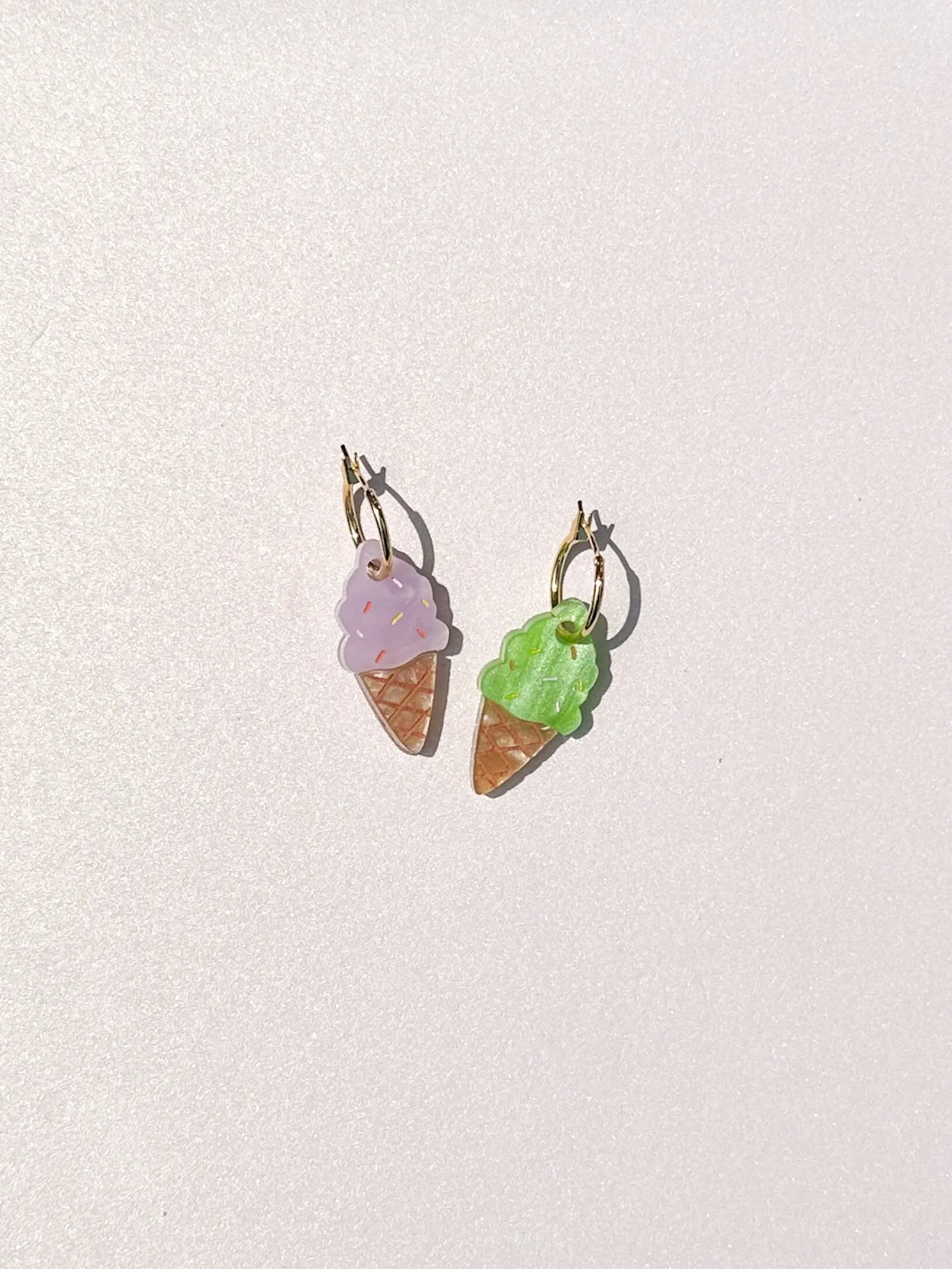 Ice Cream Cone Earrings