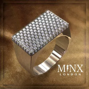 Iced Out Ring | Mens Iced Out Rings | Womens Iced Out Ring | Iced Out Rings UK | Mens Wedding Ring | Pavé Diamond Ring | Wedding Band