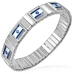 Israeli Flag Bracelet