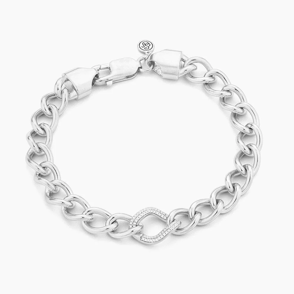 It Starts Within Chain Bracelet