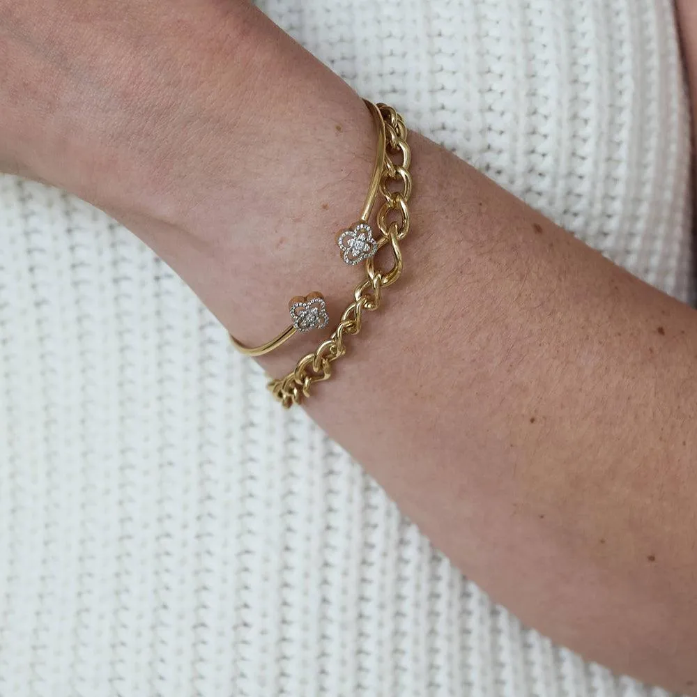 It Starts Within Chain Bracelet