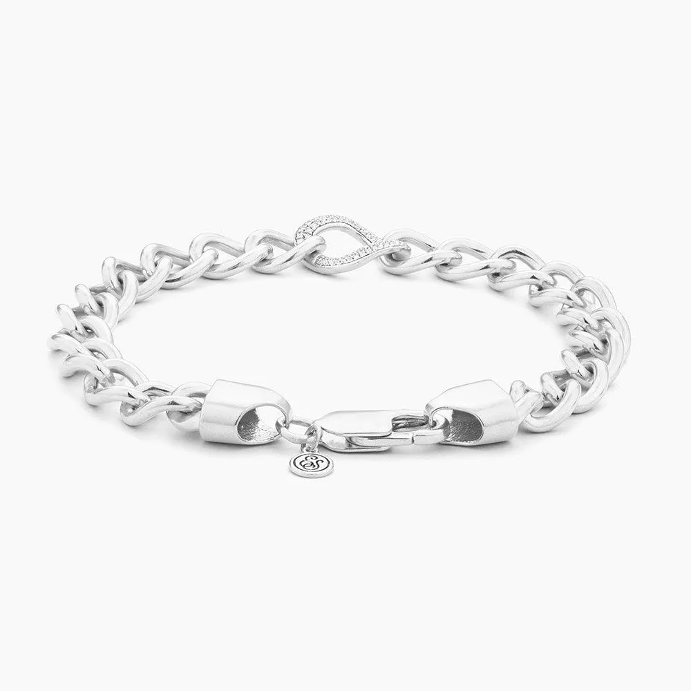 It Starts Within Chain Bracelet