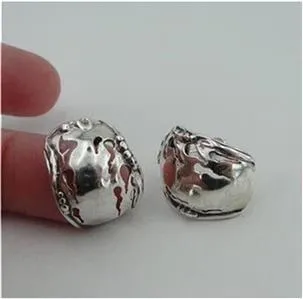 J Hoop Earrings 925 Sterling Silver Handmade Artistic  Hadar Designers  (H) LAST