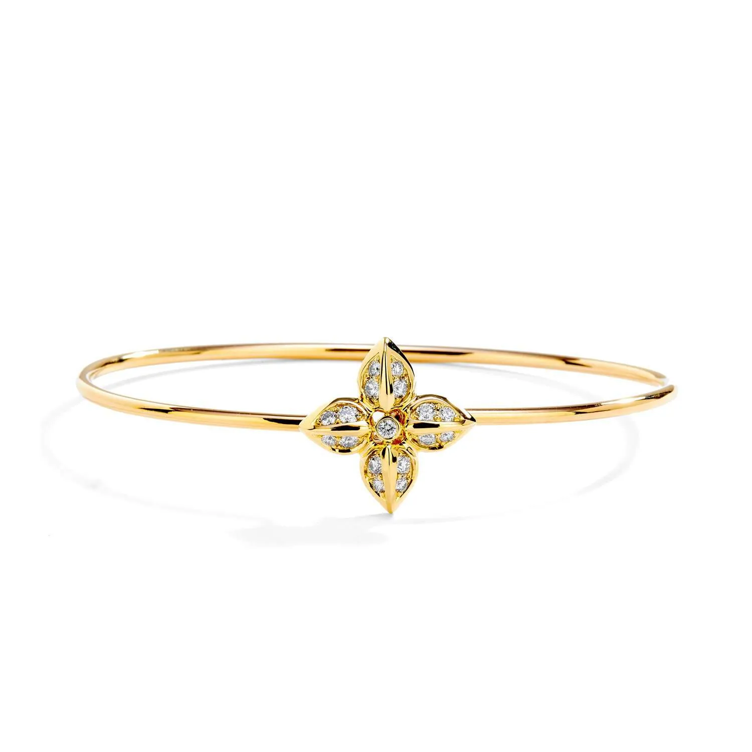 Jardin Diamond Flower Bracelet