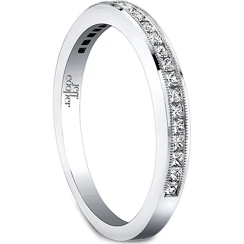Jeff Cooper Princess Diamond Wedding Band