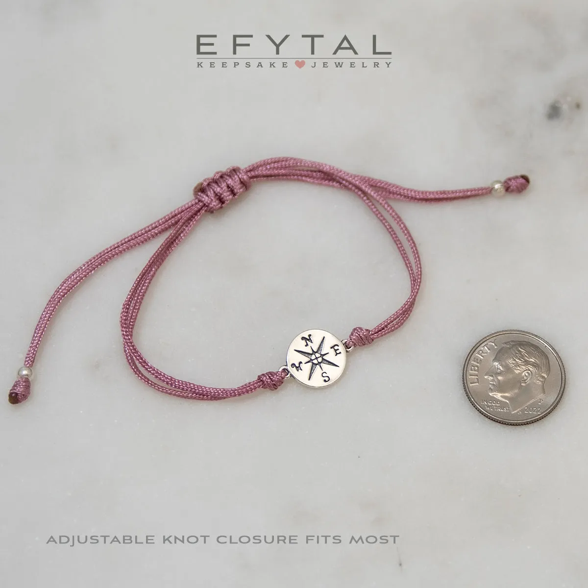 journey compass cord bracelet set • wherever you are