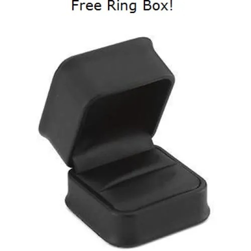 Kamron Tungsten Wedding Band For Men & Women W/ Brushed Center and Beveled Edges 6mm