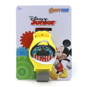 Kids Digital Character Watch - Yellow