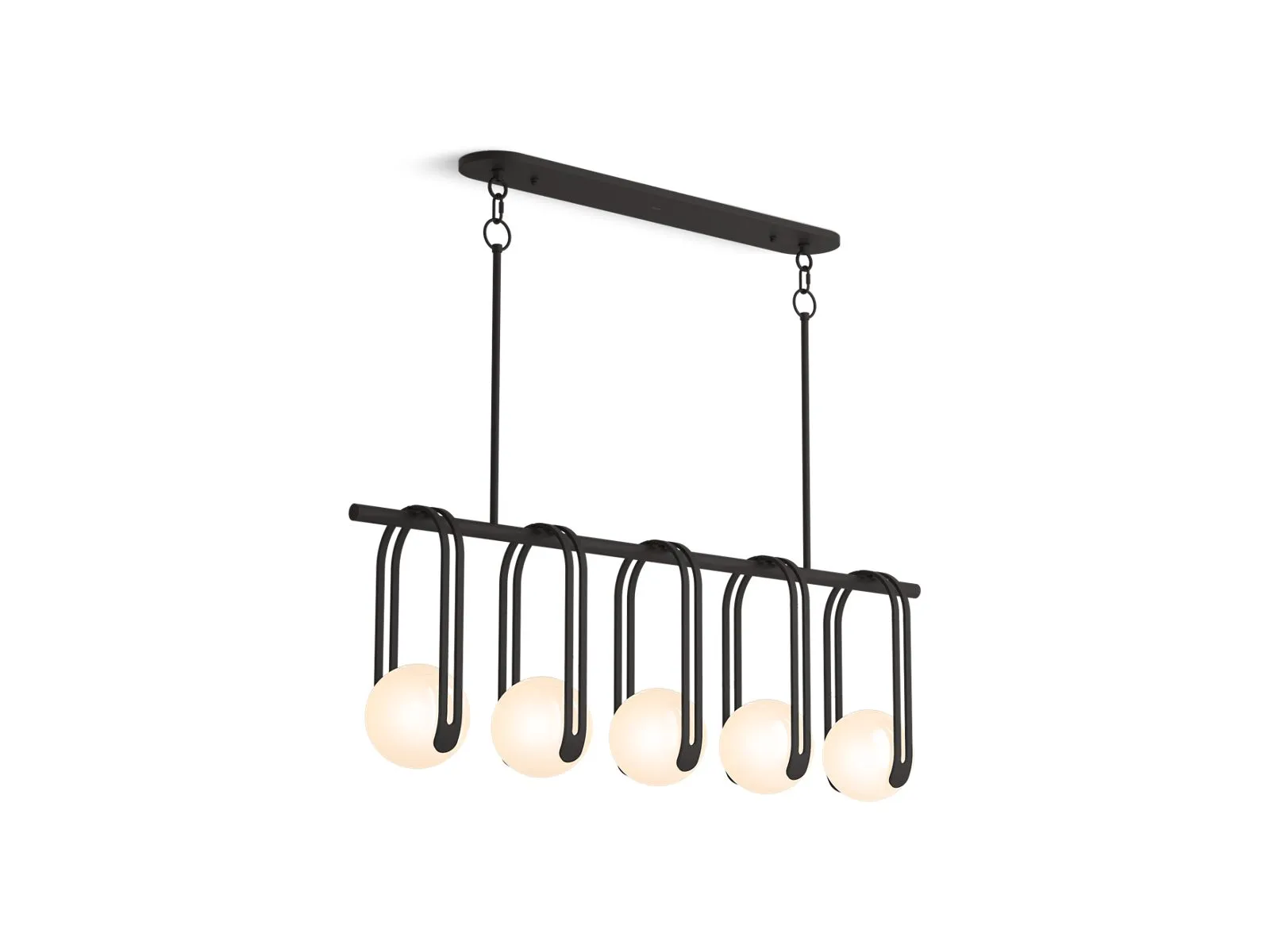 KOHLER K-32380-CH05 Kraga 45" linear chandelier