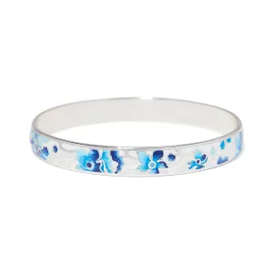 Kyoto In Bloom Indigo Bangle - JF0306