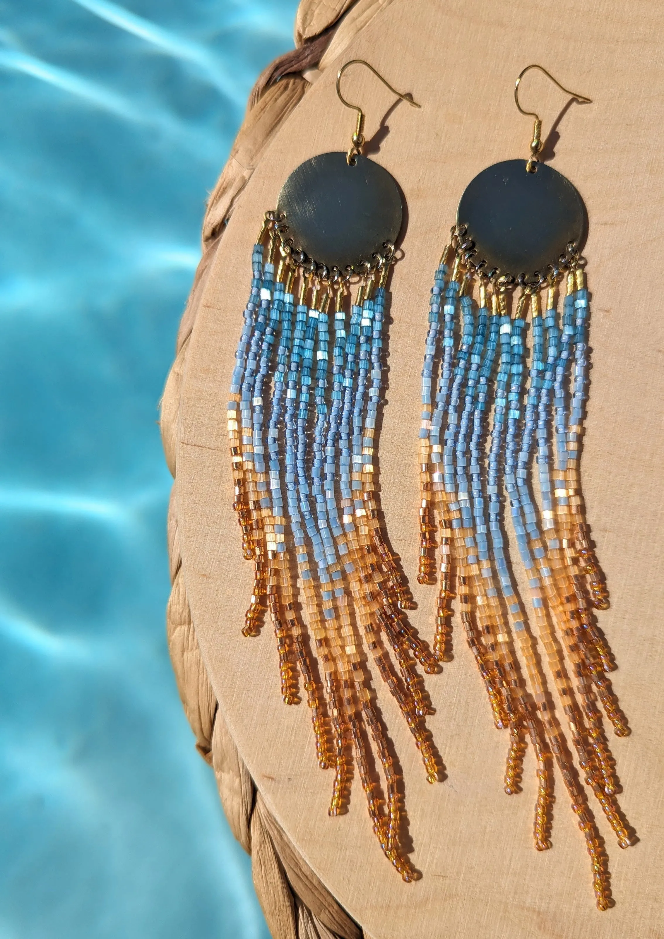 Los Feliz Seed Bead Earrings