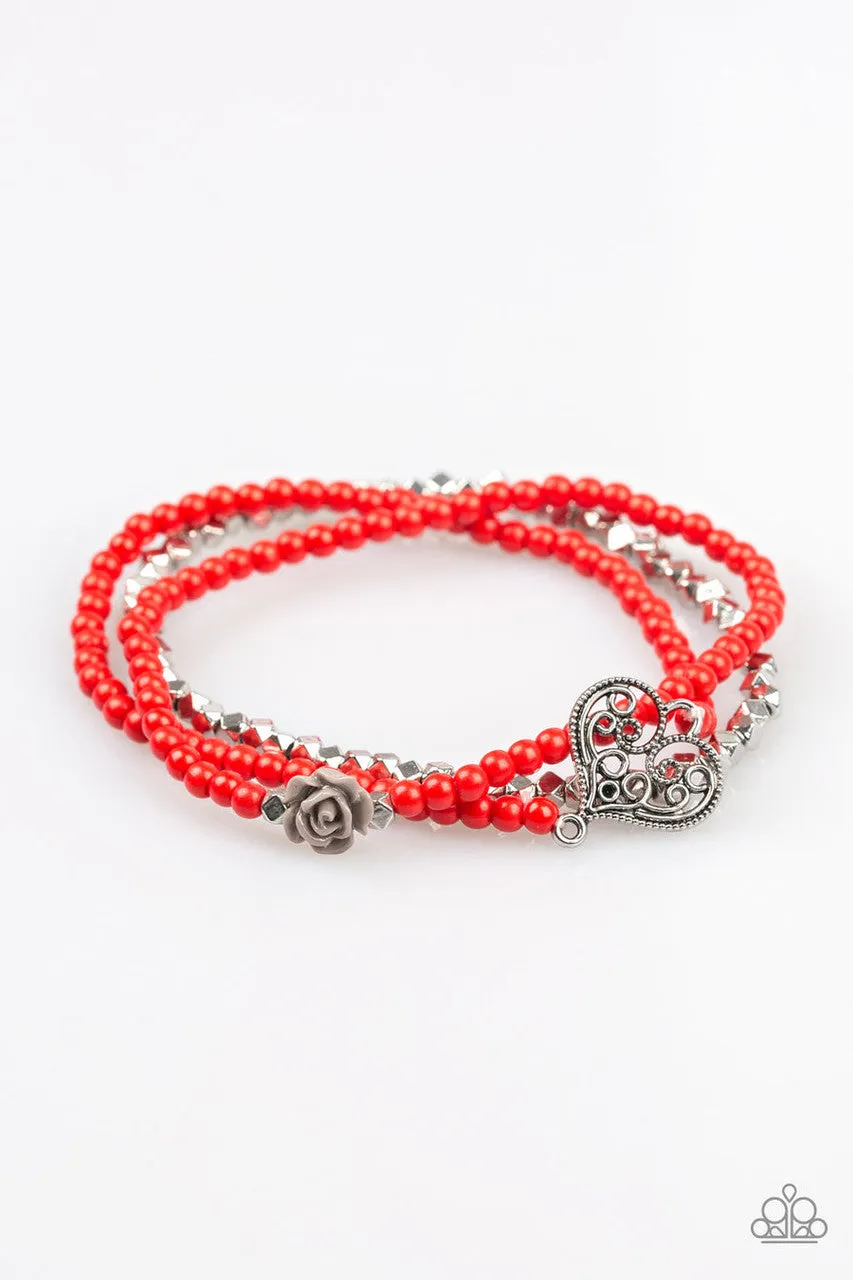 Lovers Loot Red Paparazzi Bracelet