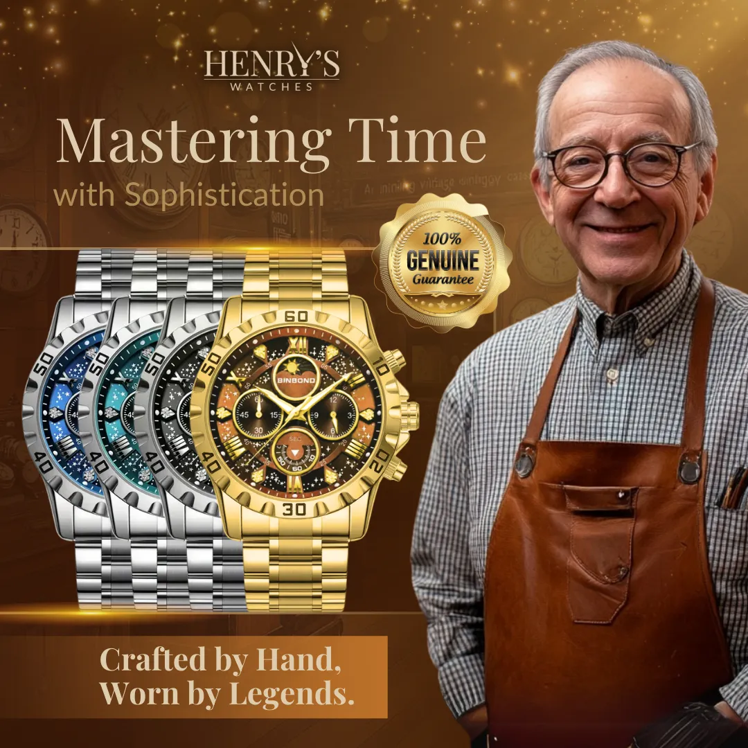 LUXURY CHRONOGRAPH WATCH | Elegance meets precision