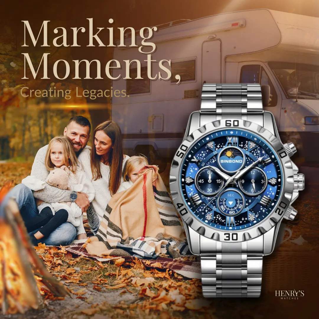 LUXURY CHRONOGRAPH WATCH | Elegance meets precision