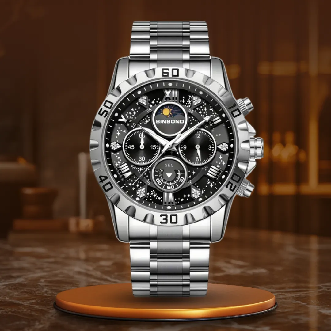 LUXURY CHRONOGRAPH WATCH | Elegance meets precision