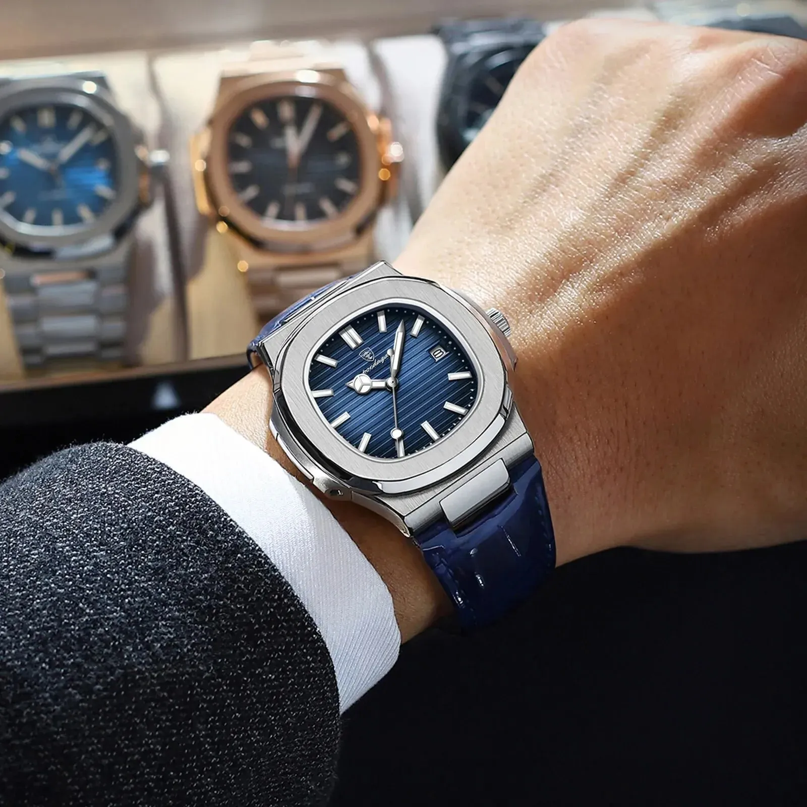 Luxury Square Man Watches