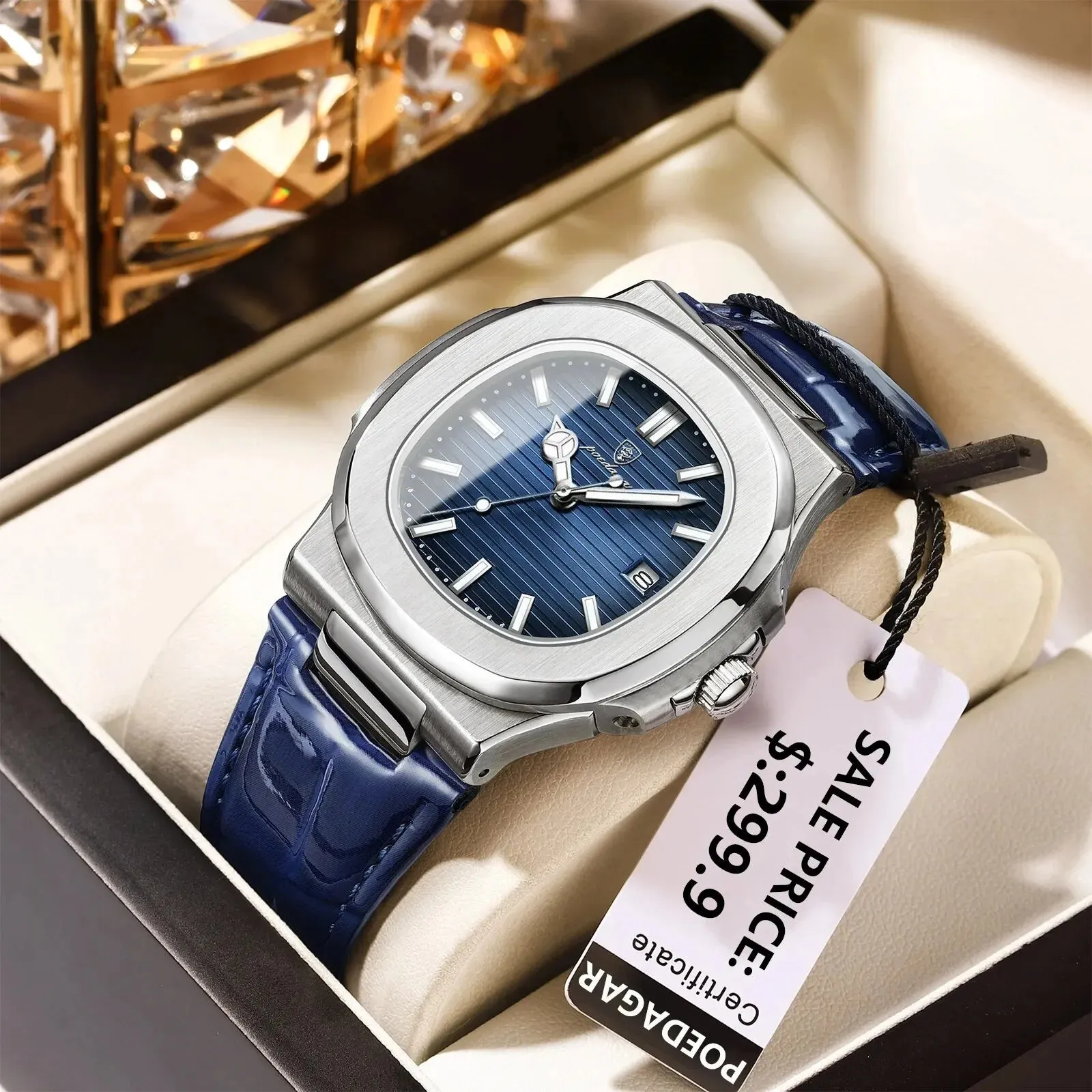 Luxury Square Man Watches