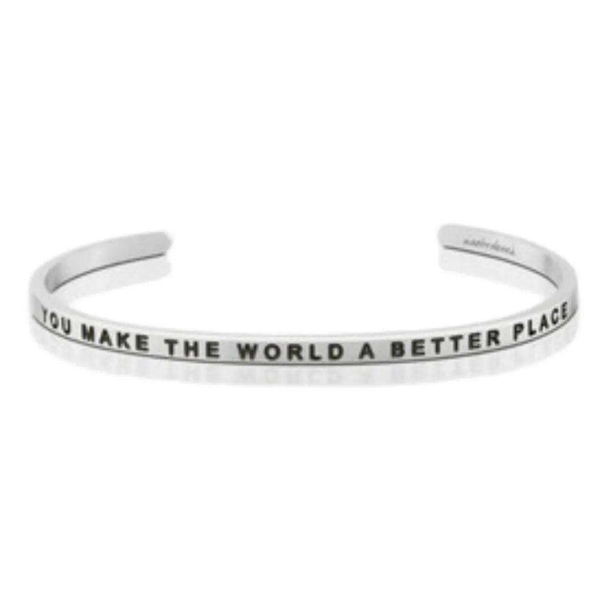 MantraBand® Bracelet- Silver
