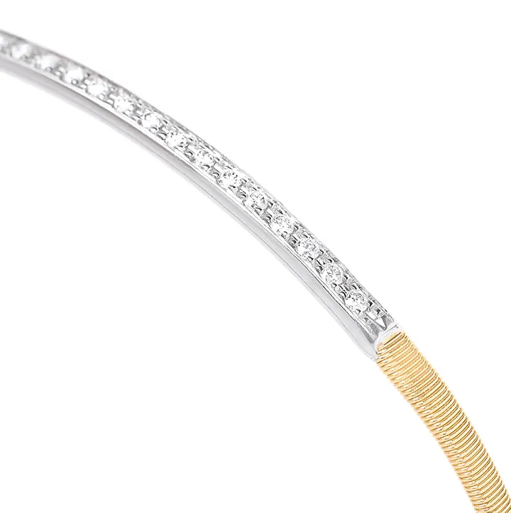 Marco Bicego Marrakech Bangle with Diamond Bar