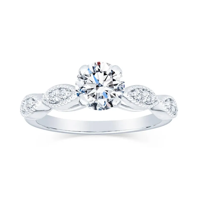Marquis Vintage Style Engagement Rings