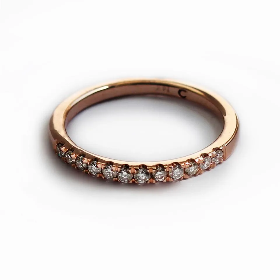 Matching promise rings for couples