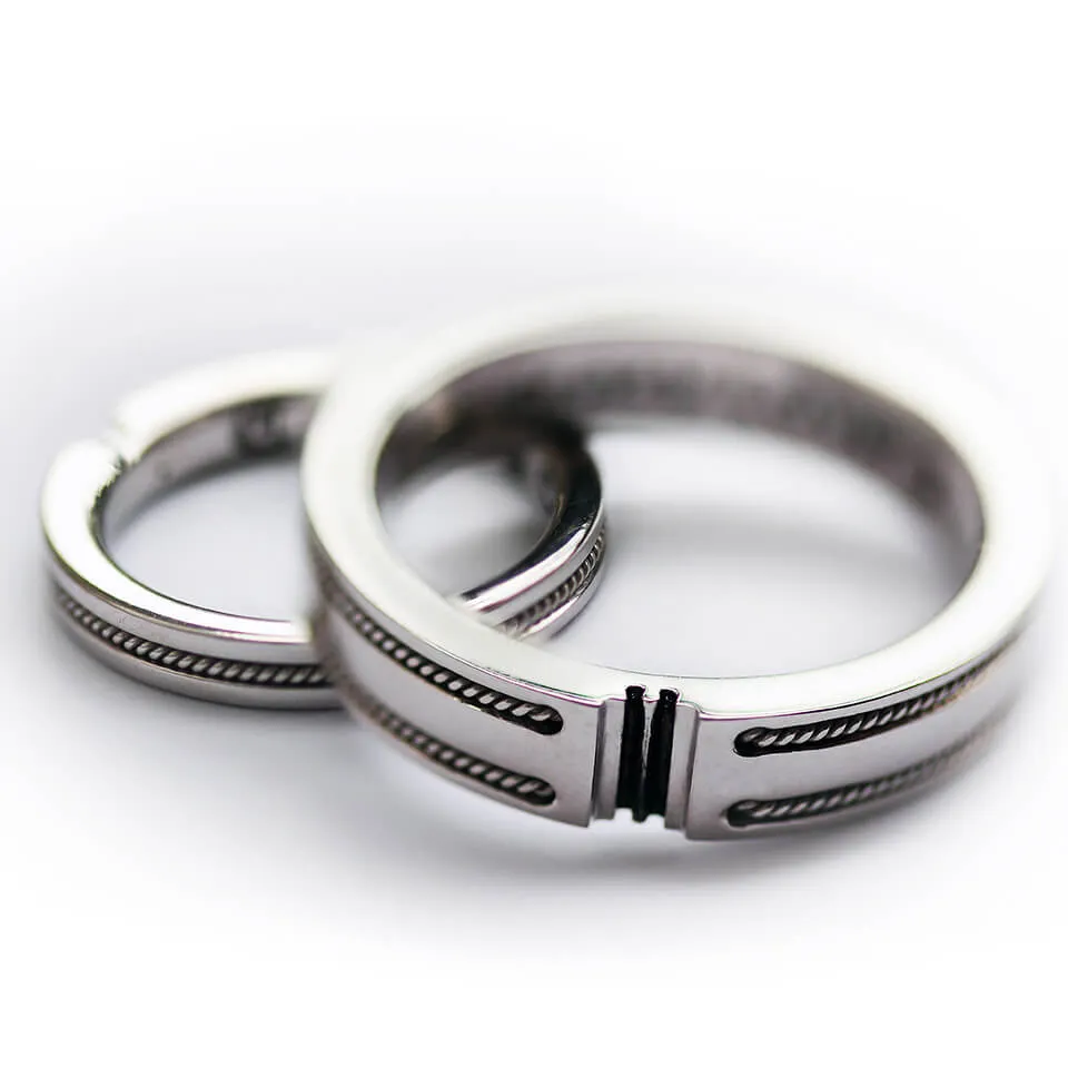 Matching puzzle and braids bands