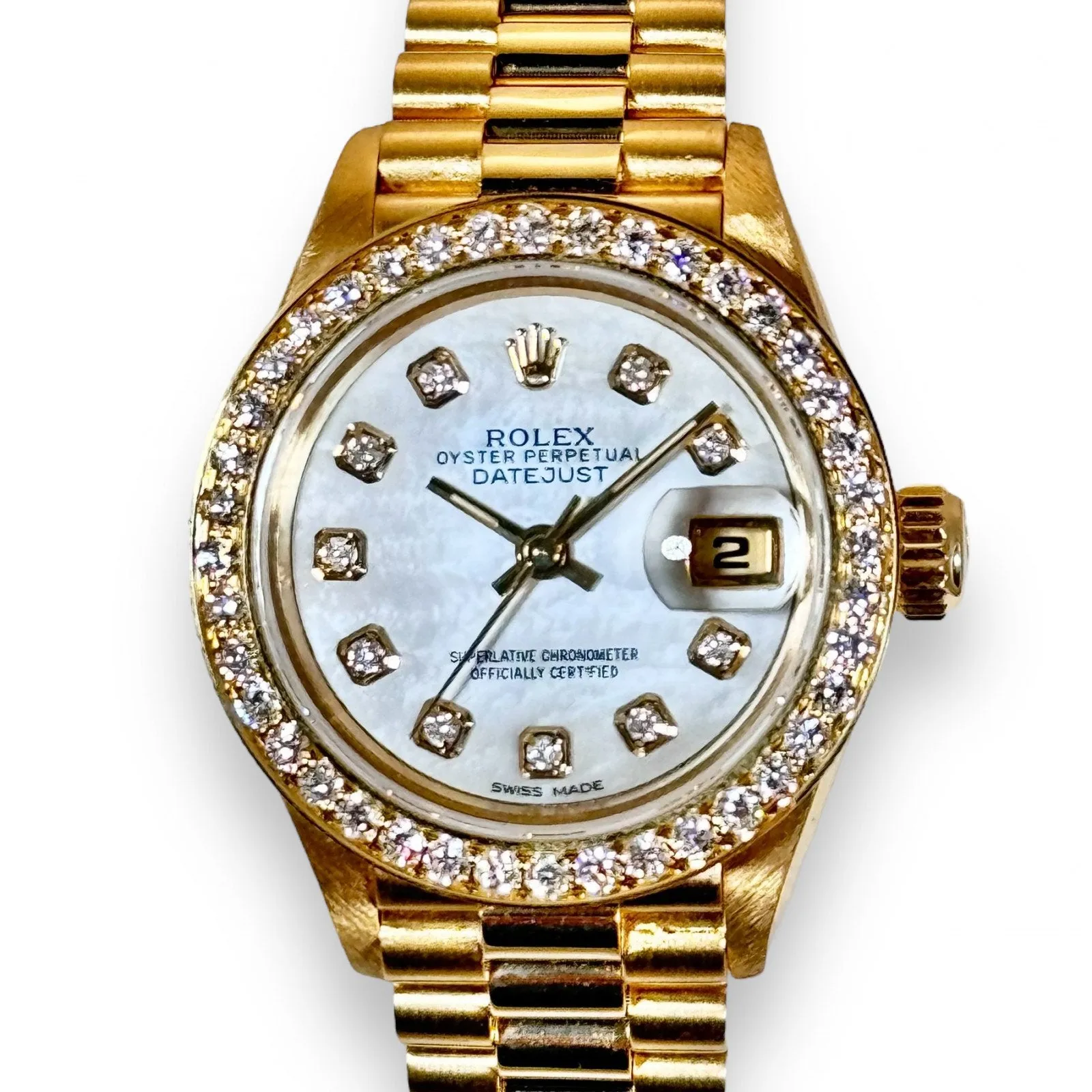 Men's 36mm 18K-Presidential Day-Date-Watch