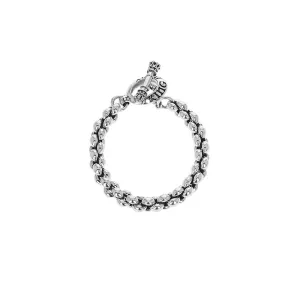 Men's Silver Large Infinity Link Bracelet - TAX INCLUDED