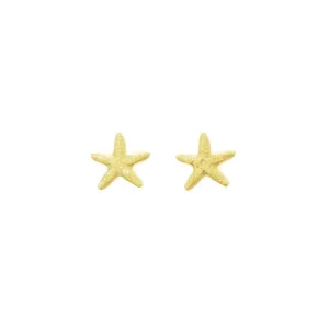 Mini Starfish Stud Earrings- Sealife Jewelry-Made in Hawaii