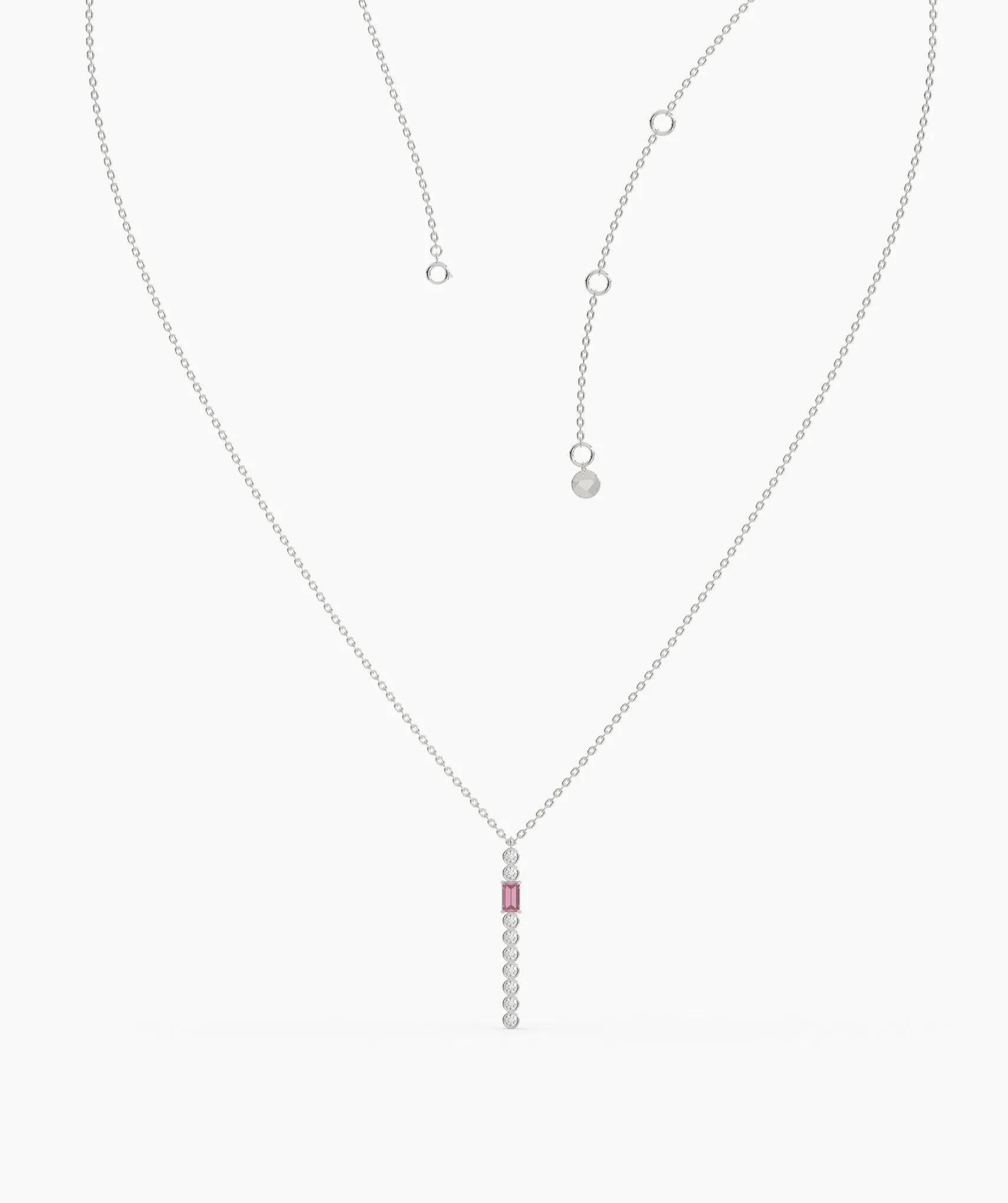 Minimalist Vertical Drop Necklace