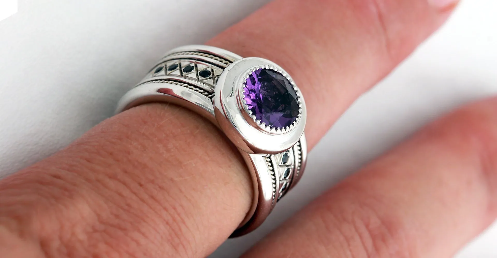 Misti- mens custom wedding rings