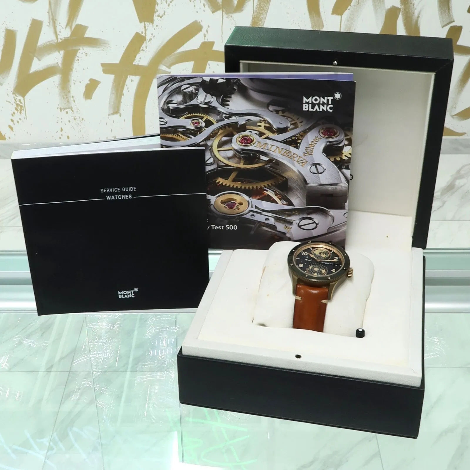 Montblanc 1858 Geosphere Limited Edition Bronze Black Dial 42MM MB117840 119347