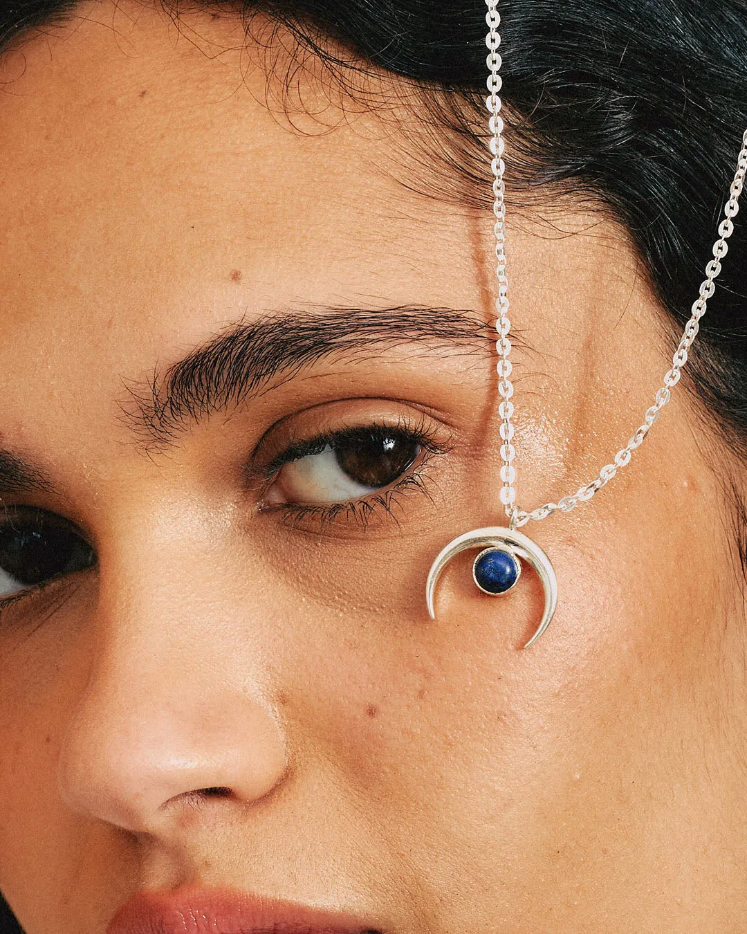 Moon Lapis Necklace