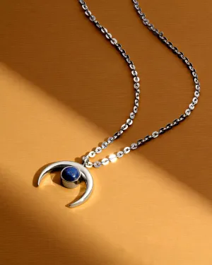 Moon Lapis Necklace