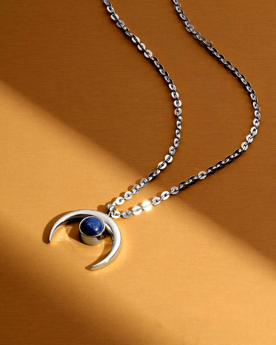 Moon Lapis Necklace