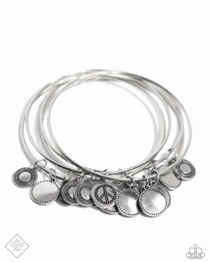 My Interest is Piqued Silver Bracelet Paparazzi