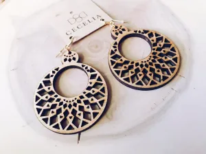 Mystic Mandala Tiered Earrings