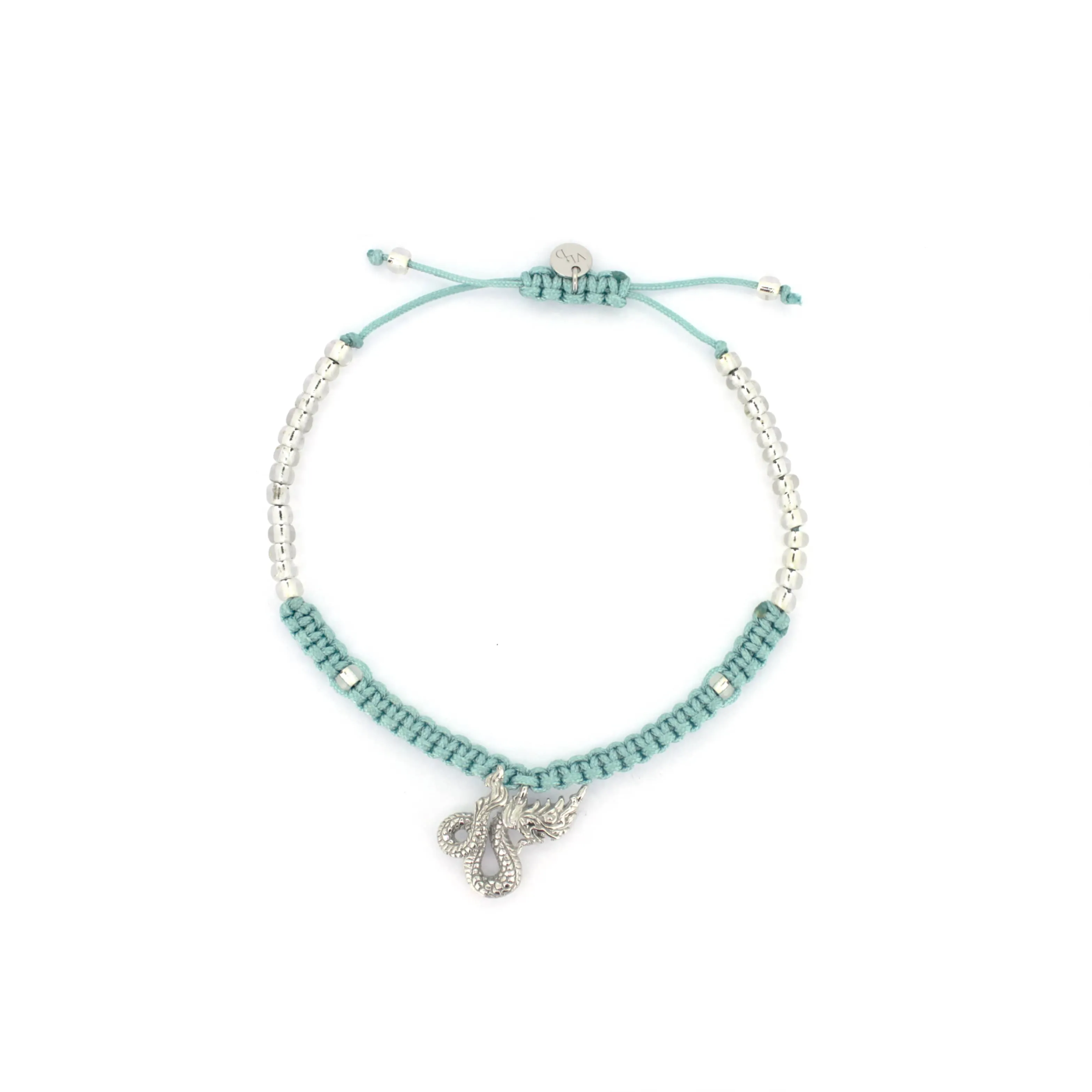 Naga Silver-Cyan SET Bracelets / Favora - Lucky