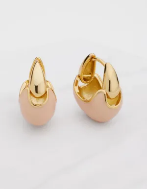 Nara Earring - Peach - Zafino