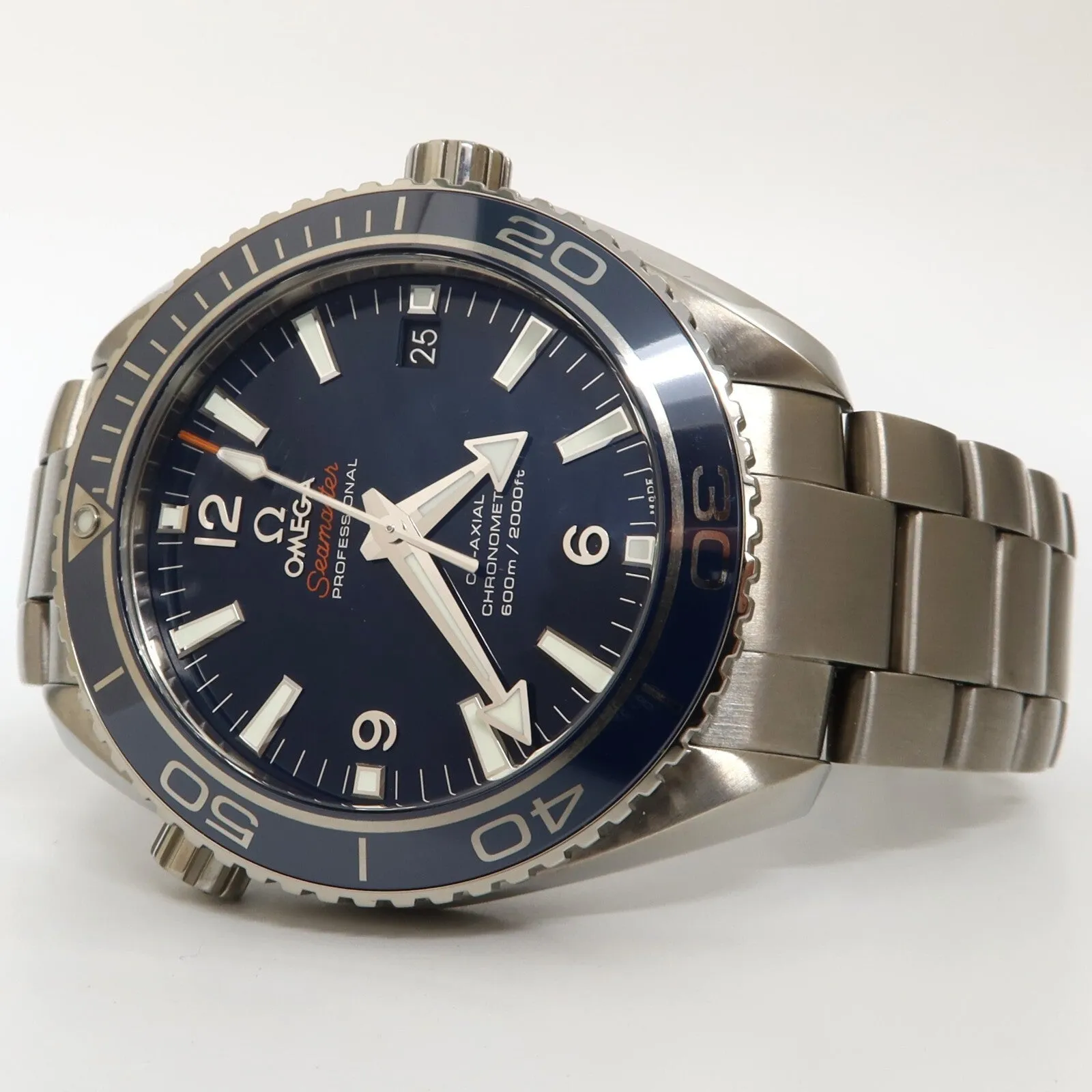 Omega Seamaster Planet Ocean 42mm Blue Dial Titanium 232.90.42.21.03.001