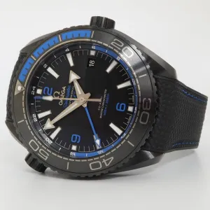 Omega Seamaster Planet Ocean Deep Black Blue GMT Ceramic 215.92.46.22.01.002
