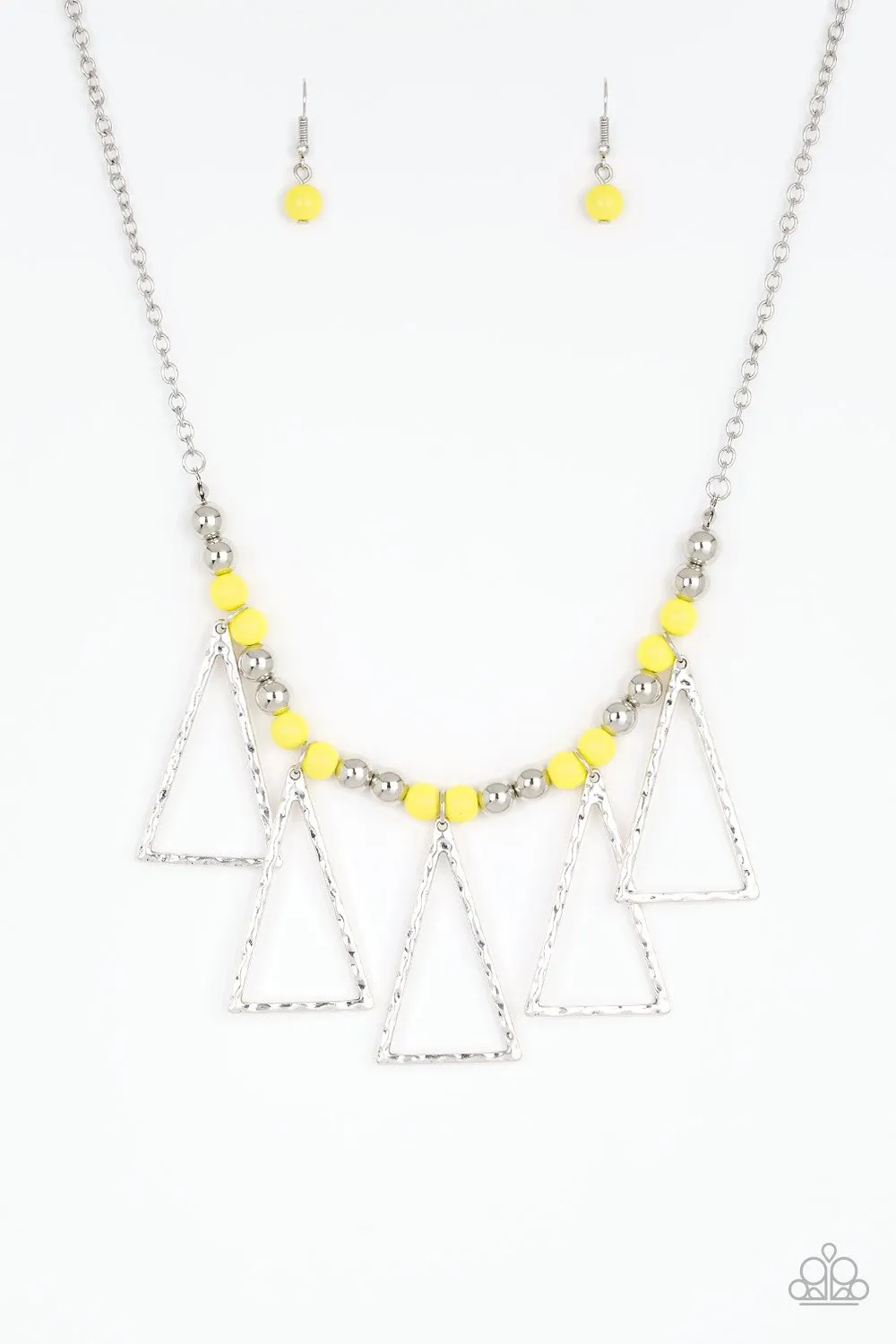 Paparazzi Terra Nouveau - Yellow Necklace