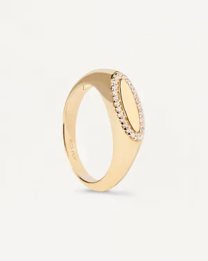 PDPaola Lace Stamp Ring