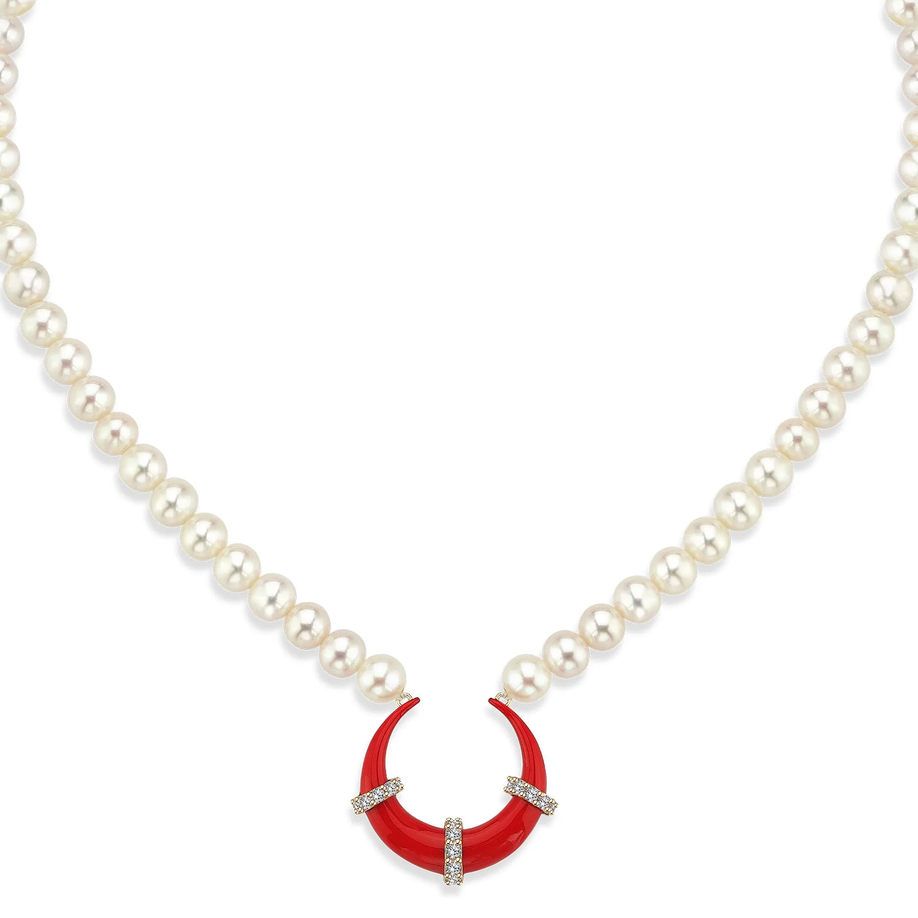 PEARL SELENE NECKLACE