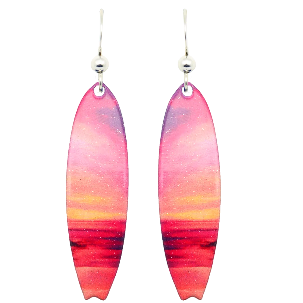 Pink Sunset Surf