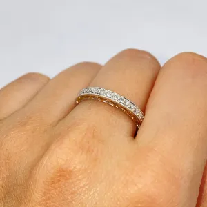 Platinum Verona Diamond Band Ring